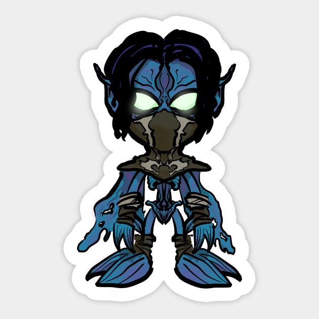 Lil' Raziel Sticker by Archonyto